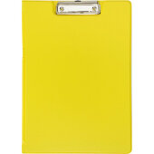 Папка-планшет с зажимом и крышкой Attache Bright colours A4 желтый