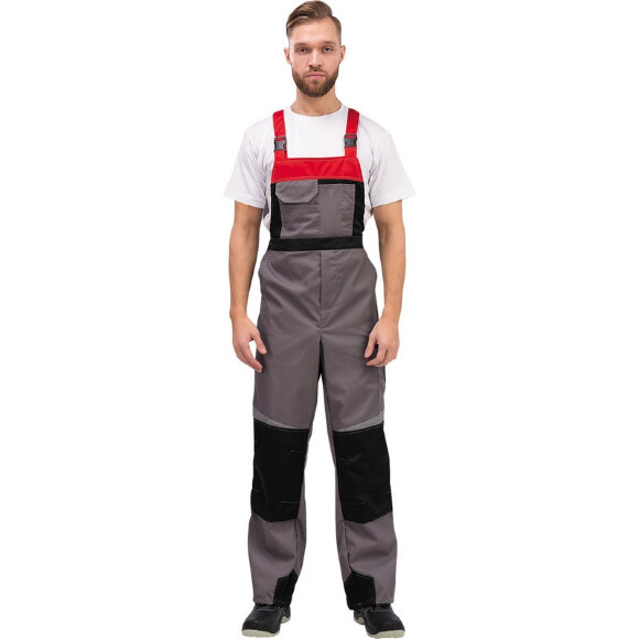 Спец.одежда летняя Костюм муж. л23-КПК сер/красн (р.48-50) 170-176 Спец.одежда летняя Костюм муж. л23-КПК сер/красн (р.48-50) 170-176