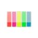 Клейкие закладки пласт. 5цв.по 20л. 12ммх45 Attache ?030951023