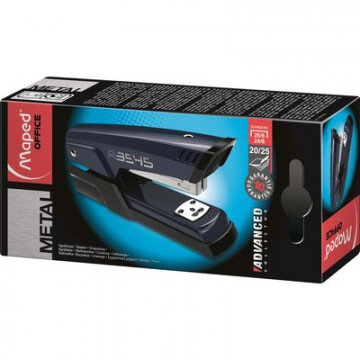 Степлер Maped настольный ADVANCED METAL, до 25 лист, цв.син скоб24/6-26/6 Степлер Maped настольный ADVANCED METAL, до 25 лист, цв.син скоб24/6-26/6