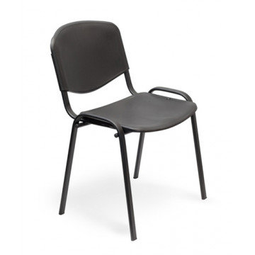 Стул UP_EChair Rio(ИЗО) чёрн, пластик черный Стул UP_EChair Rio(ИЗО) чёрн, пластик черный