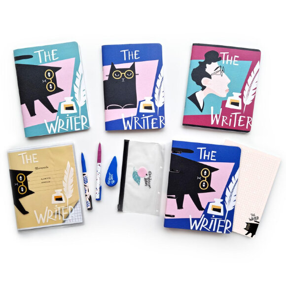 Набор Be Smart, Writer,тетр,облож.и канц.тов. 10предм. кор.SET-SCH-21-05