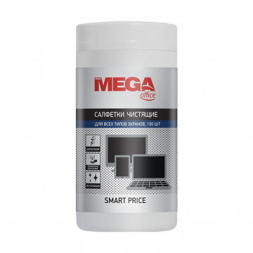 Салфетки Promega office в тубе д/чист. экранов 100 шт