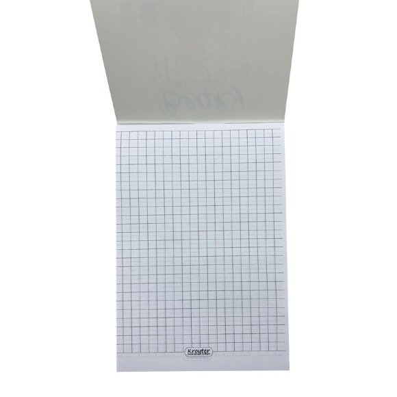 Блокнот А6,48л,клетка,скрепка,обл.картон Серия Друзья 00089