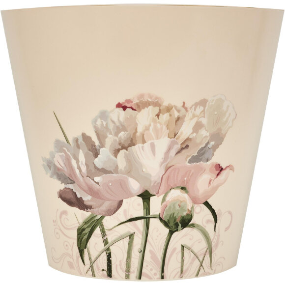 Горшок для цветов London 230 мм, 5л Садовый пион ING6206СП