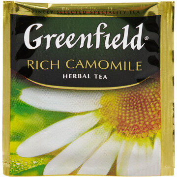 Чай Greenfield Rich Camomile травяной фольгир.25пак/уп 0432-10 Чай Greenfield Rich Camomile травяной фольгир.25пак/уп 0432-10