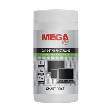 Салфетки Promega office в тубе д/чистки поверх. 100 шт. Салфетки Promega office в тубе д/чистки поверх. 100 шт.