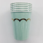 Стакан бумажный Золотая волна 270мл 6шт/уп 115611