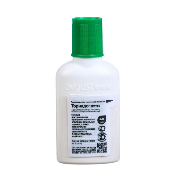 Средство от сорняков сплошного действия Торнадо-Экстра, 40 мл 5061109