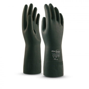 Перчатки защитные латекс/неопрен Manipula ХИМИК (LN-F-08) р.9-9,5 (L)
