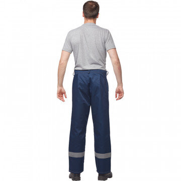 Спец.одежда летняя Костюм муж. л20-КБР син/красн (р.56-58) 158-164