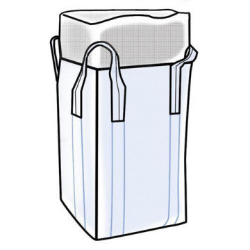 Биг Бэг 4-х стропный, 95x95x180 см., верх-юбка, дно глухое