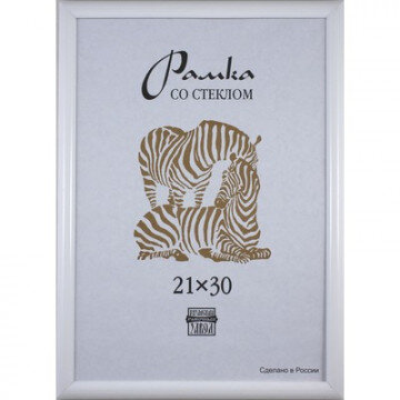 Рамка пластиковая А 4 белого цвета 500 Рамка пластиковая А 4 белого цвета 500