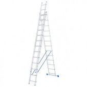 Стремянка проф, 3х12 ступеней, Н=338/560/786см СИБРТЕХ