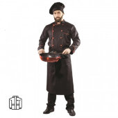 Куртка Повара у18-КУ черная (р.56-58) р.182-188