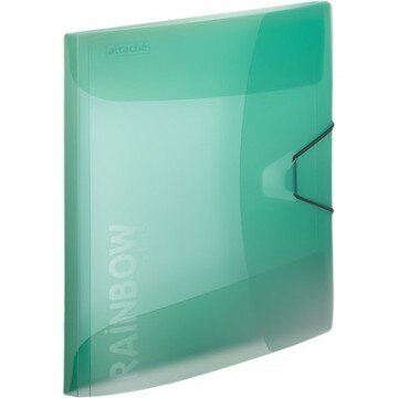 Папка на резинке Attache Rainbow Style зеленый