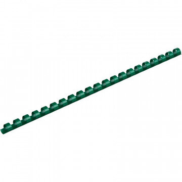 Пружины для переплета пластиковые Promega office 10мм зел. 100 шт.   /уп.