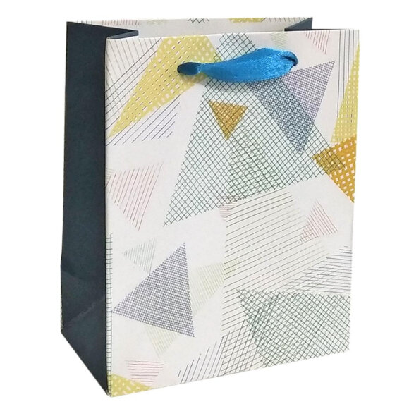 Пакет подарочный мал. 11.1X13.7X6.2 см, ламинированный, матовая арт.103247