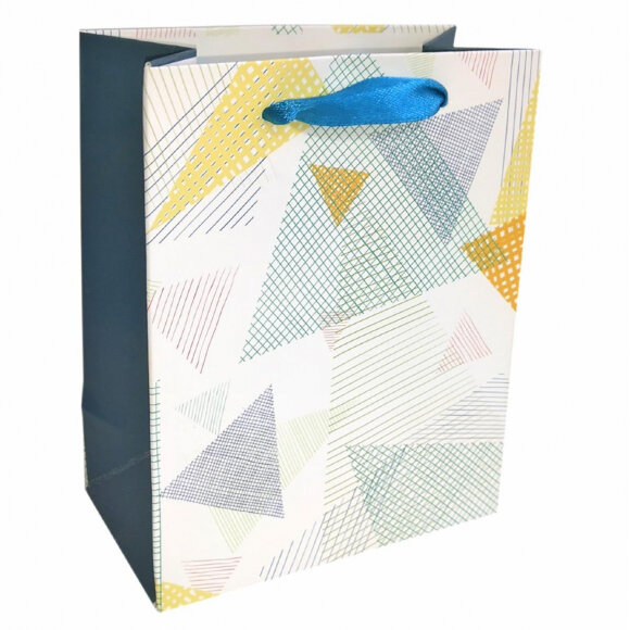 Пакет подарочный мал. 11.1X13.7X6.2 см, ламинированный, матовая арт.103247