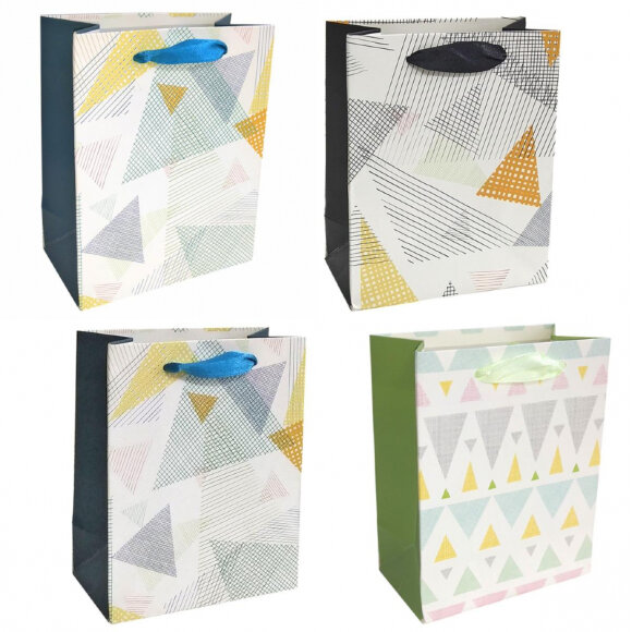 Пакет подарочный мал. 11.1X13.7X6.2 см, ламинированный, матовая арт.103247