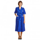 Халат для горничных и уборщиц у01-ХЛ кор.рук вас (р.44-46) 170-176