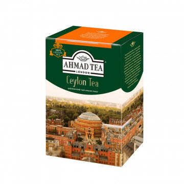 Чай Ahmad Ceylon Tea листовой черный Оранж Пеко, 200г 1289-012