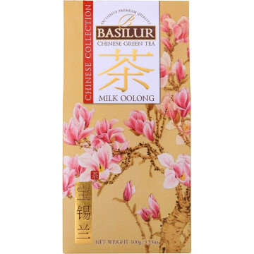 Чай Basilur Китайский чай молочный улун 100 г х24 картон 71758-00/71696-00 Чай Basilur Китайский чай молочный улун 100 г х24 картон 71758-00/71696-00