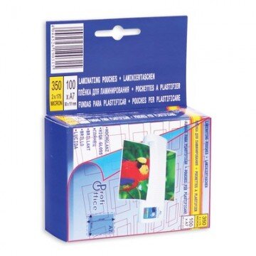 Пленка для ламинирования ProfiOffice 80х111, 175мкм 100шт/уп.