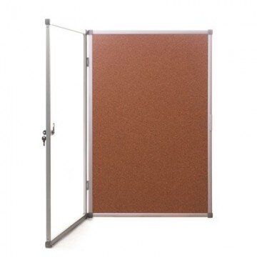 Витрина Доска-витрина пробковая 60х90 см (алюминиевая рама)