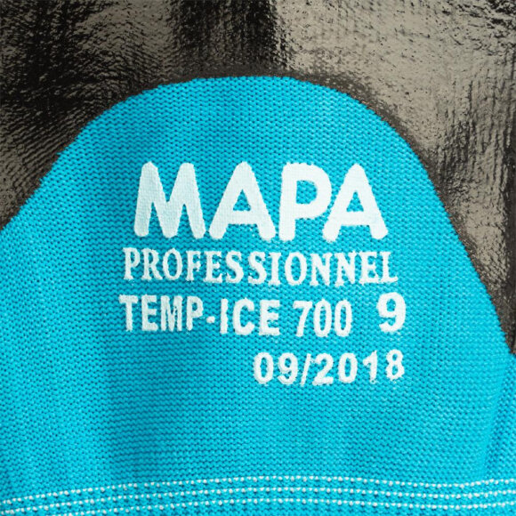 Перчатки защитные трикотажные утепленные Mapa TempIce 700 нитрил покр р 10