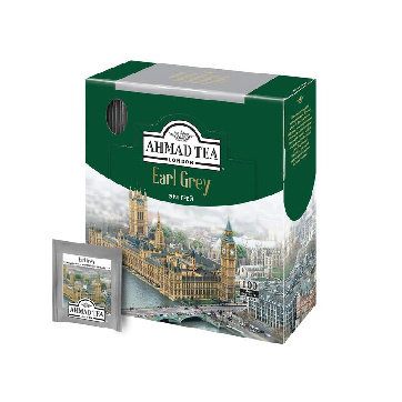 Чай Ahmad Earl grey черный бергамот 100пак/уп 5951-08 Чай Ahmad Earl grey черный бергамот 100пак/уп 5951-08