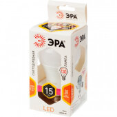 Лампа светодиодная Эра 15W E27 2700k бел.шар A60-15W-827-E27