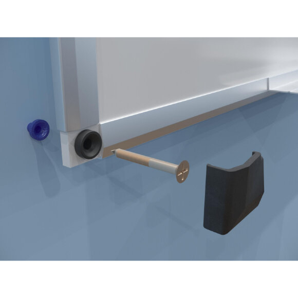 Доска магнитно-маркерная Attache Economy 45х60 см мет.бел. профиль черн.угл