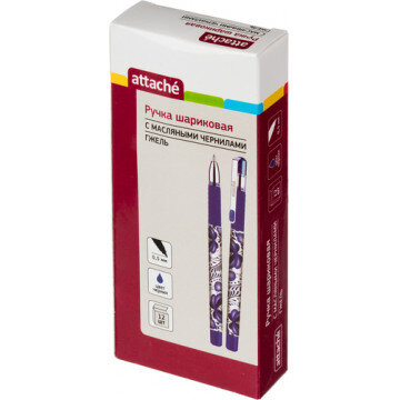 Ручка шариковая Attache Гжель, маслян, син. стерж. Ручка шариковая Attache Гжель, маслян, син. стерж.