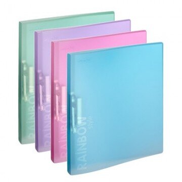 Папка с зажимом Attache Rainbow Style зеленый