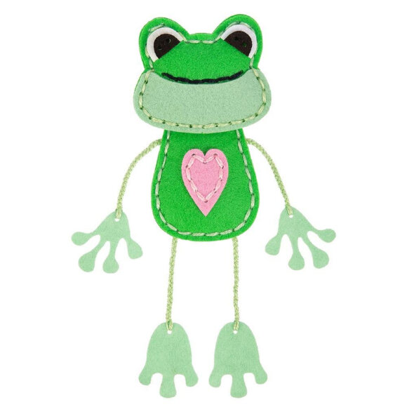 Набор для шитья игрушки Miadolla Лягушка,KD-0340