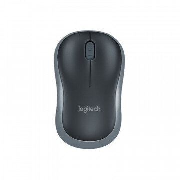 Мышь компьютерная Logitech Wireless Mouse M185  Grey-Black (910-002238)