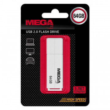 Флеш-память Promega jet 64GB, белый