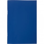 Тетрадь общая А4,96л,клет,скреп,обл.бумвинил,блок офсет-2 Синяя