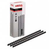 Пружины для переплета пластиковые Promega office 10мм черные 100шт/уп. Пружины для переплета пластиковые Promega office 10мм черные 100шт/уп.