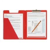 Планшет BANTEX 4210-09 A4 красный с верх.створкой Россия