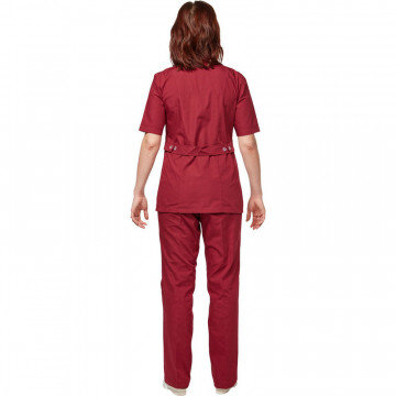 Костюм для горничных и уборщиц женский у12-КБР бордо (р.56-58)р.158-164 Костюм для горничных и уборщиц женский у12-КБР бордо (р.56-58)р.158-164