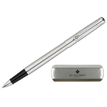 Роллер DIPLOMAT Traveller stainless steel синий D20000650 Роллер DIPLOMAT Traveller stainless steel синий D20000650