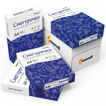 Бумага для ОфТех СНЕГУРОЧКА (А4,80г,146%CIE) пачка 500л.