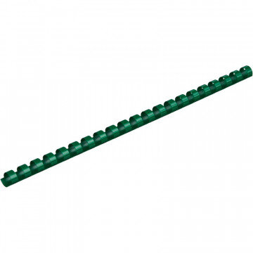 Пружины для переплета пластиковые Promega office 12мм зел. 100шт/уп.