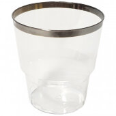 Стакан одноразовый 200мл КРИСТАЛЛ прозр. ВИНТАЖ, ПС 6шт/уп