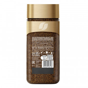 Кофе Nescafe Gold раств.субл. 95г стекло Кофе Nescafe Gold раств.субл. 95г стекло