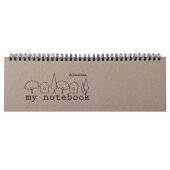 Планинг с календарем на год, недат. 297х100 мм, евроспираль, 54листа