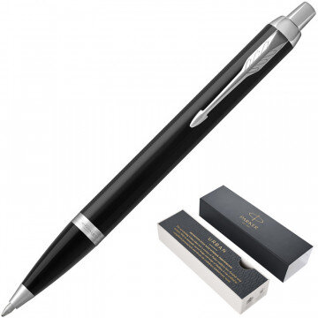 Шариковая ручка PARKER IM BLACK CT синий 0,8мм 1931665