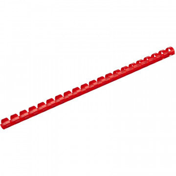 Пружины для переплета пластиковые Promega office 12мм крас. 100шт/уп.